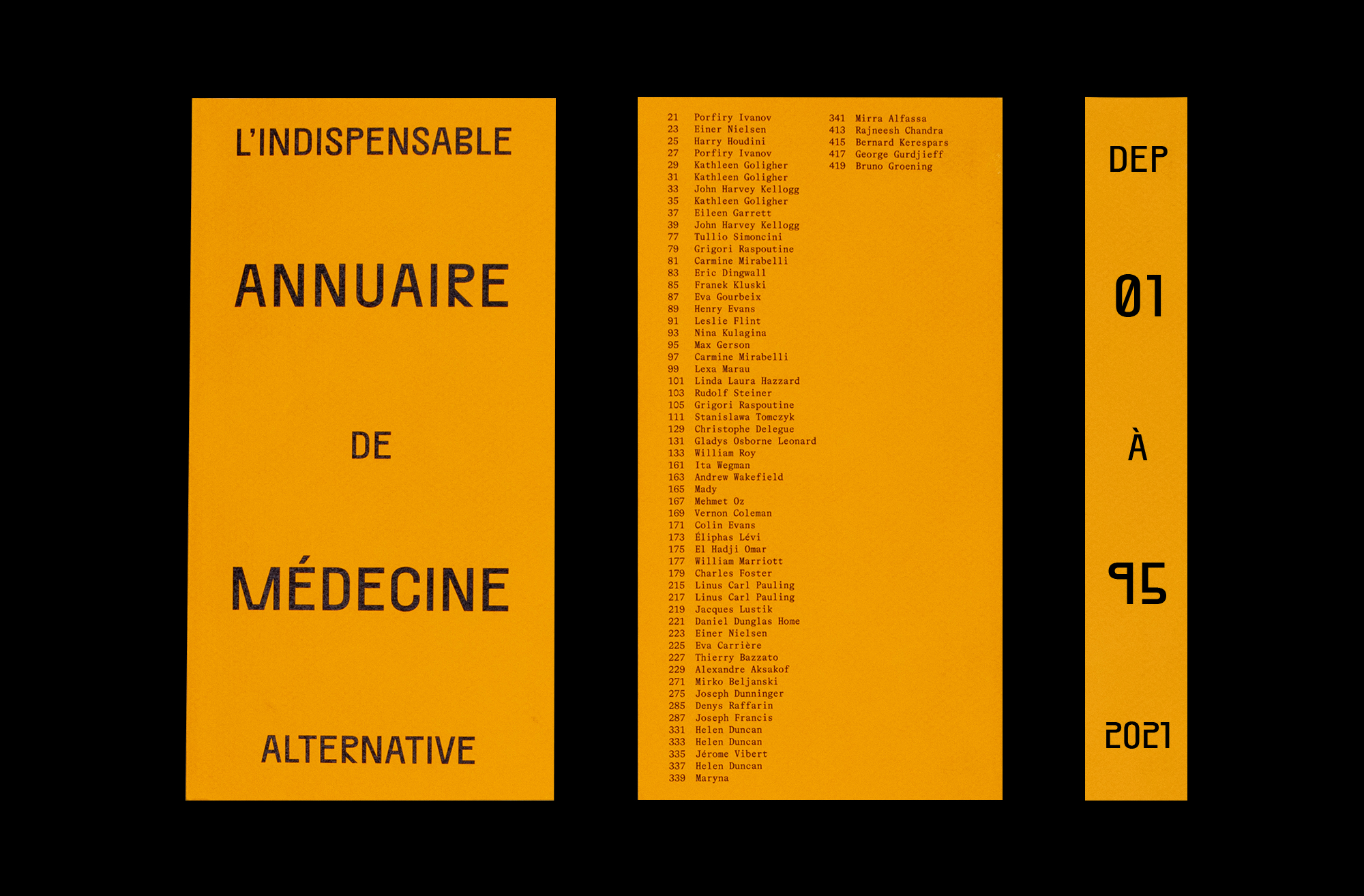 L'Indispensable annuaire de médecine alternative