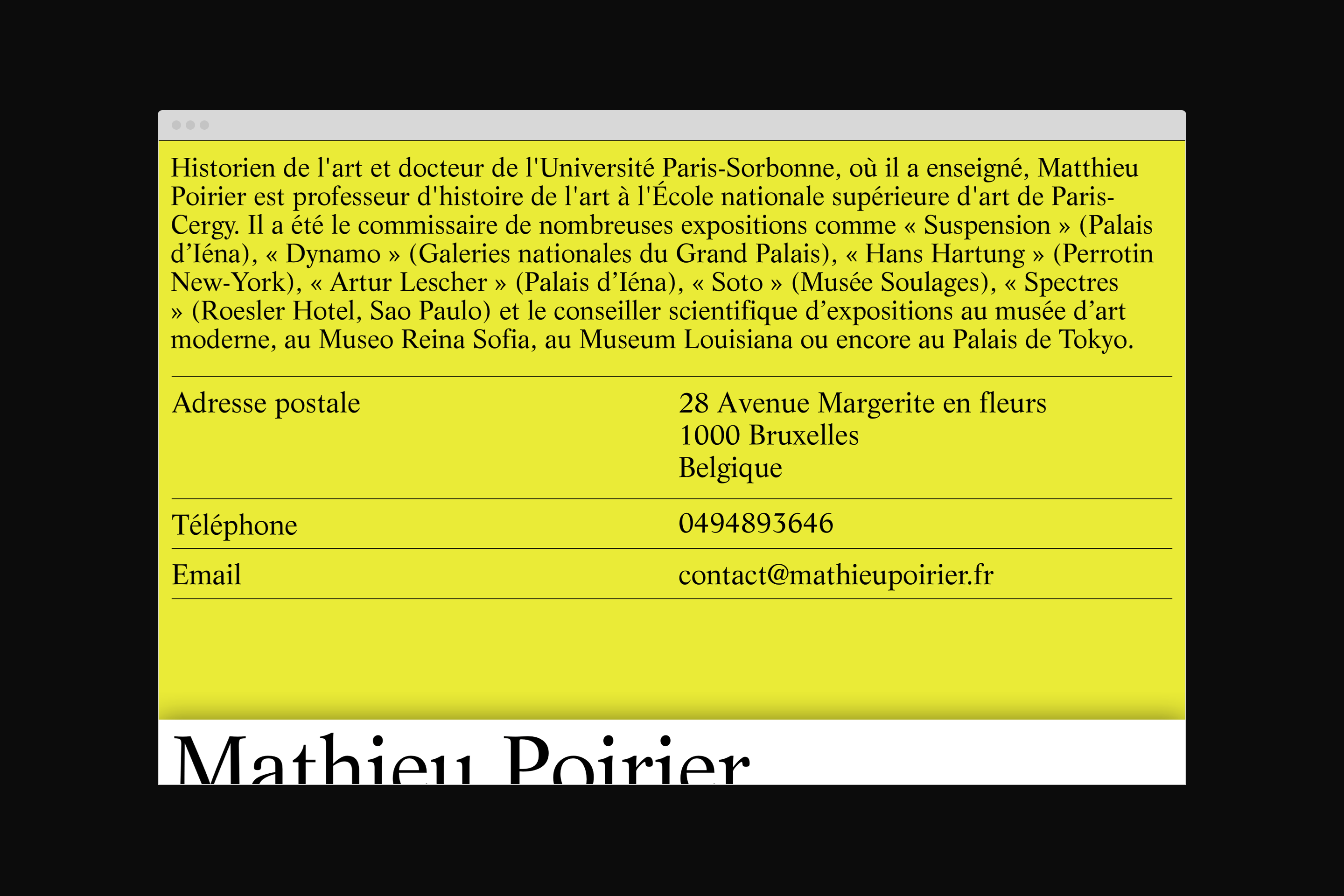 Matthieu Poirier